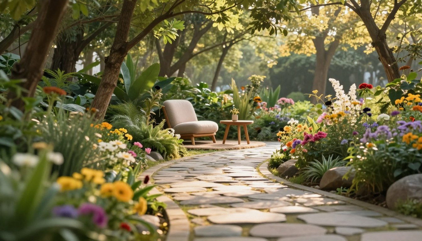 mindful living path design