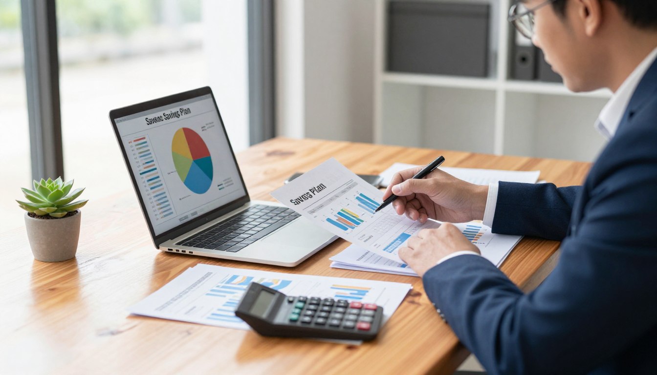 how to create a savings plan